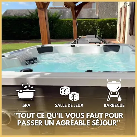 Gite La Bourreliere - Spa Salle De Jeux Barbecue Beauval Chatillon-sur-Cher Exterior photo