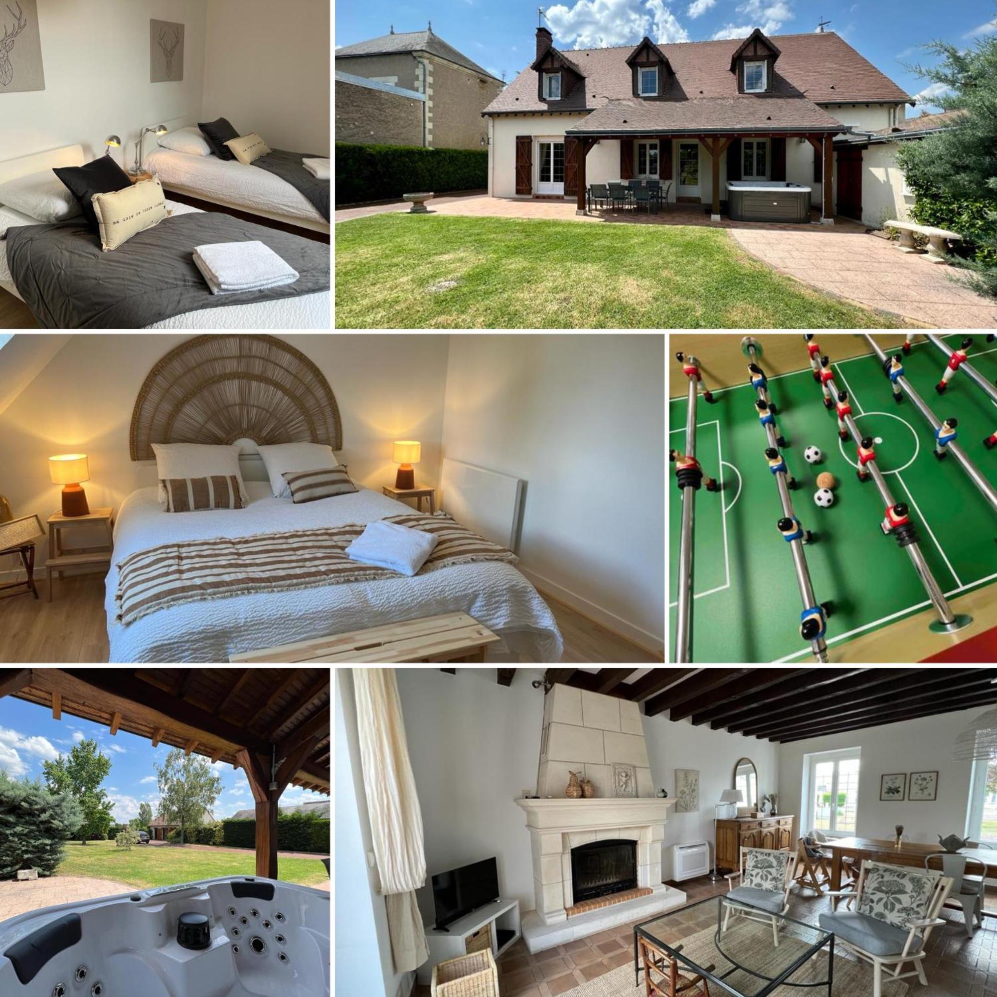 La Bourreliere - Salle De Jeux Barbecue Beauval * Chatillon-sur-Cher